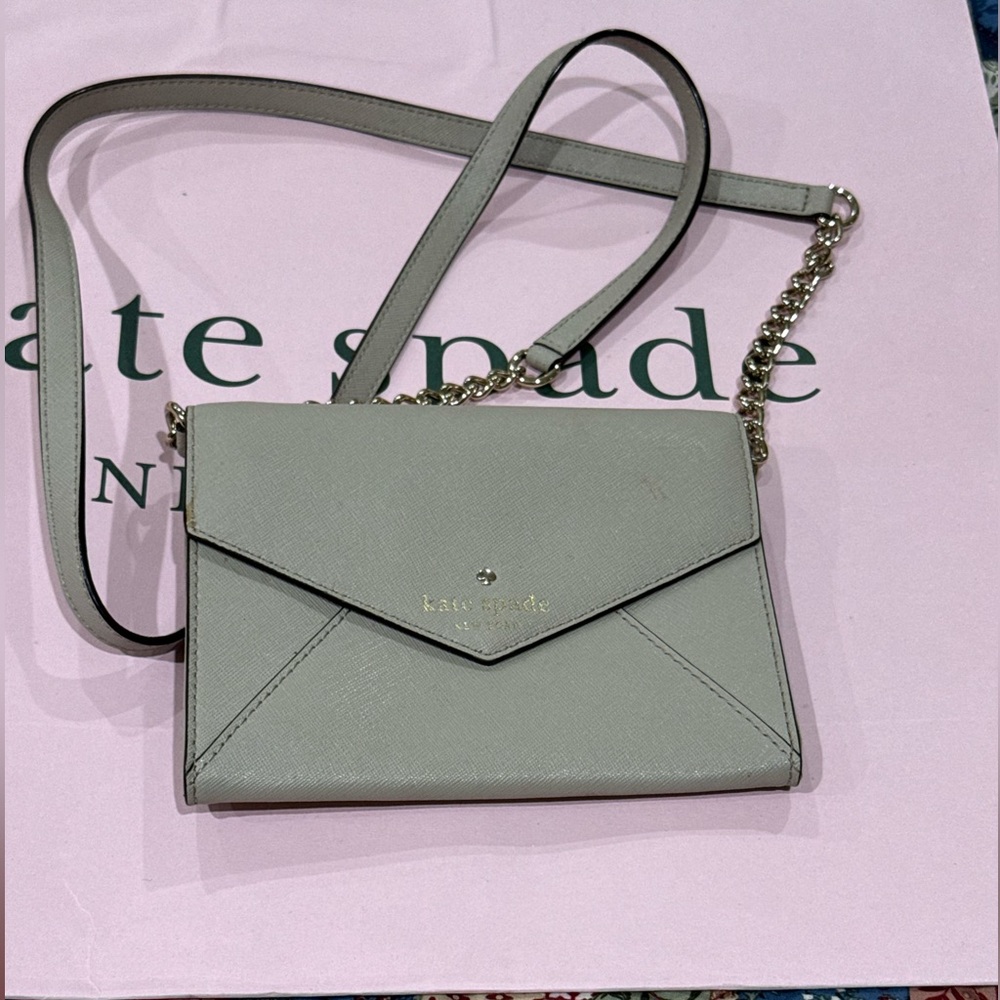 Kate Spade New York
Saffiano Leather Tan Portfolio crossbody